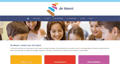 Desktop Screenshot of basisschool-demeent.nl